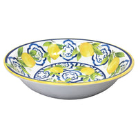 Side view of Le Cadeaux Palermo Salad Bowl, SKU 244PAL (UPC 810266034110). BPA-free melamine with ceramic look, 13.75-inch diameter.

