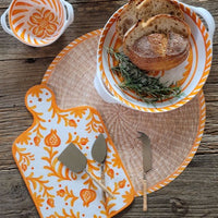 Sicily Orange Charger Placemats, Place Cards, Napkins & Coasters