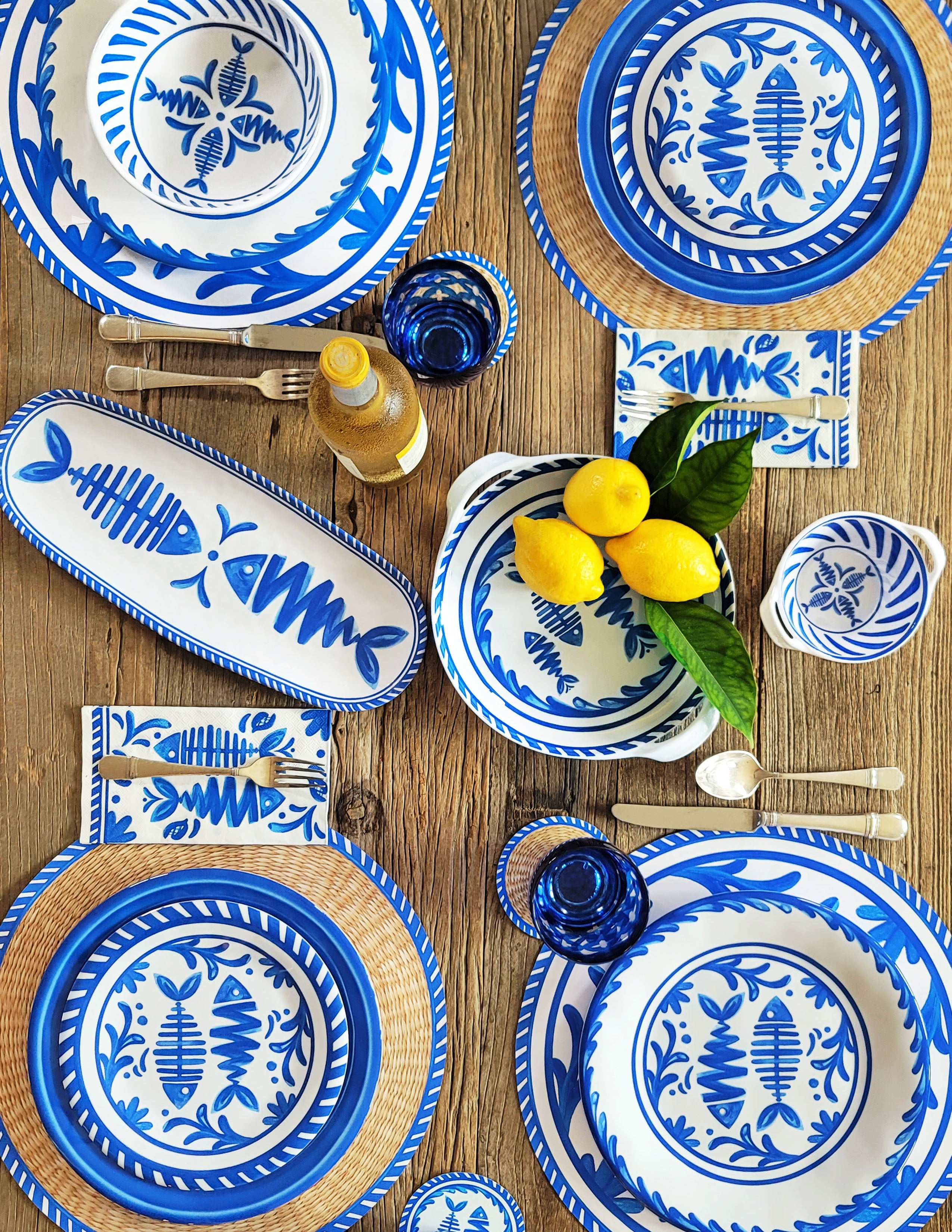 Mediterraneo Bowl & Tray Gift Set - Thumbnail 3