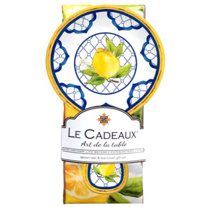 Le Cadeaux Spoon Rest and Tea Towel