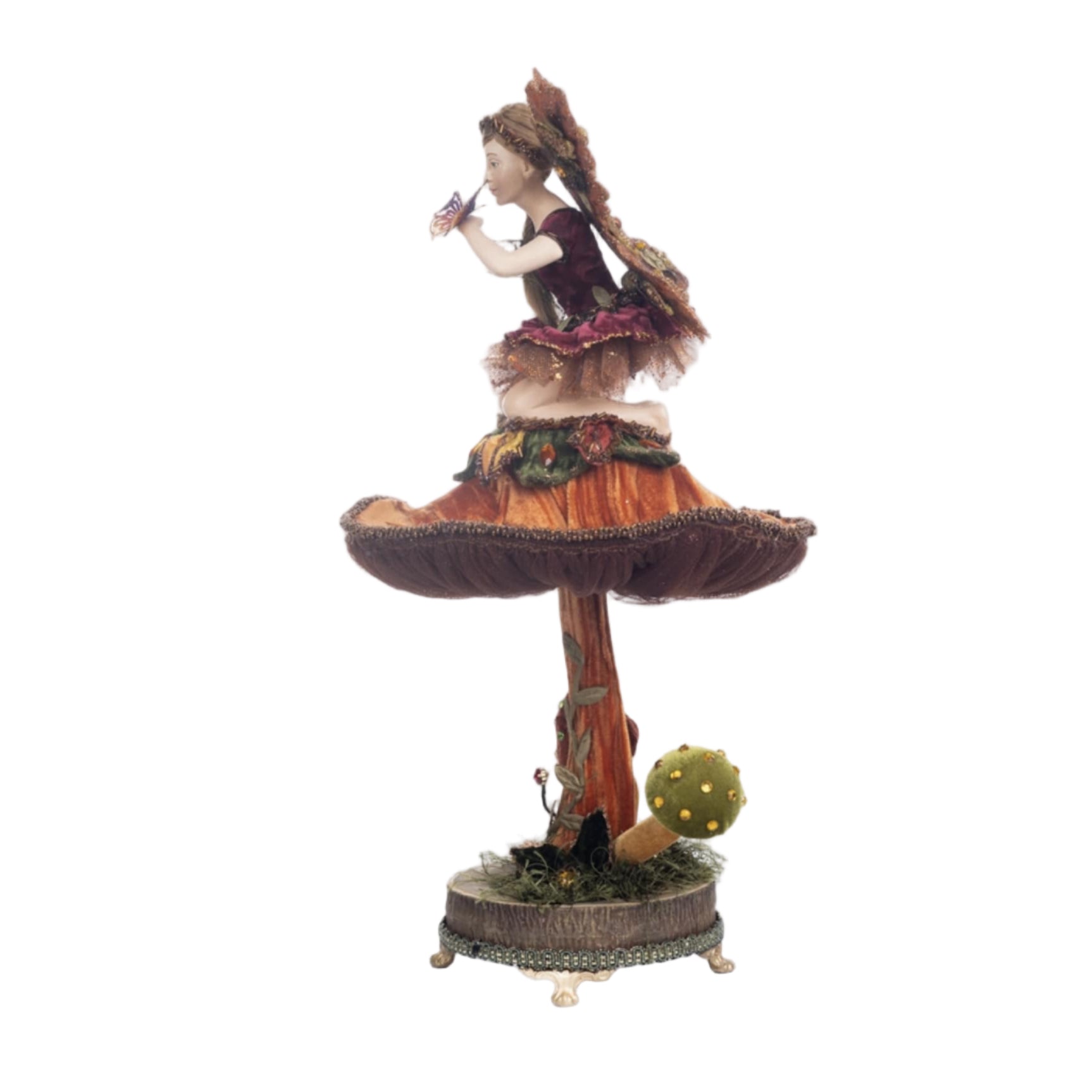Fairy on Mushroom Figure - Thumbnail 2