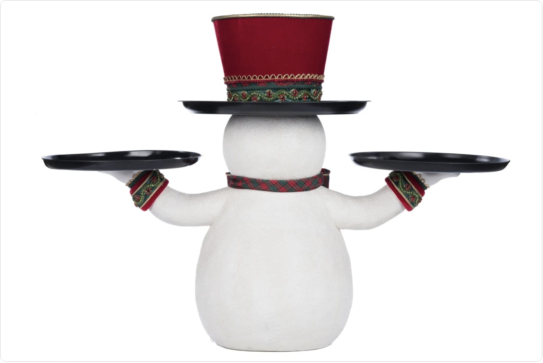 Snowman Serving Piece