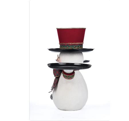 Magic-Collection-Snowman-serving-item-28-428322-front-with-monocole-left-side