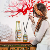 Luxury Ischia Room Diffuser creating a fresh citrus and floral ambiance in the home