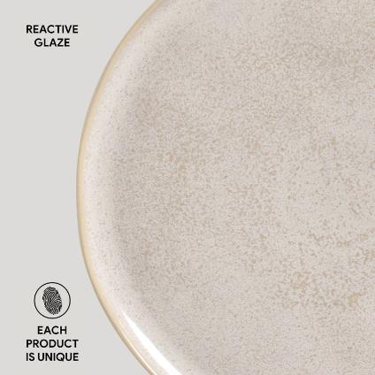 Porto Brasil Bio Latte Dinner Plate - Thumbnail 3