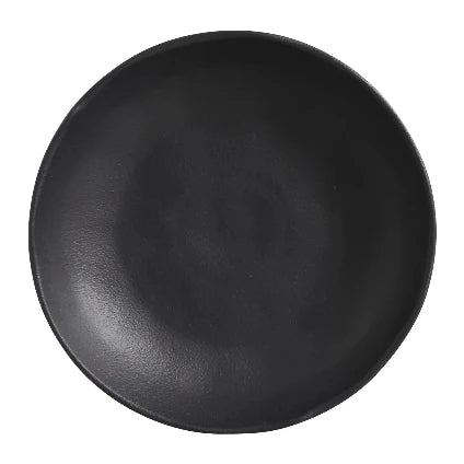 overhead+view+of+Porto_Brasil_SKU-_133173902_Made_in_Brazil_GTIN-_7908416616088_Bio_stoneware_Matte_Black_Pasta_Plate_37.3_oz_product_photo