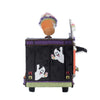 Halloween-themed toy with ghost design on a white background