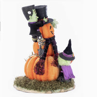 Right Side View – Katherines Collection Halloween Pumpkin Building Scene | Katherines Collection 2025