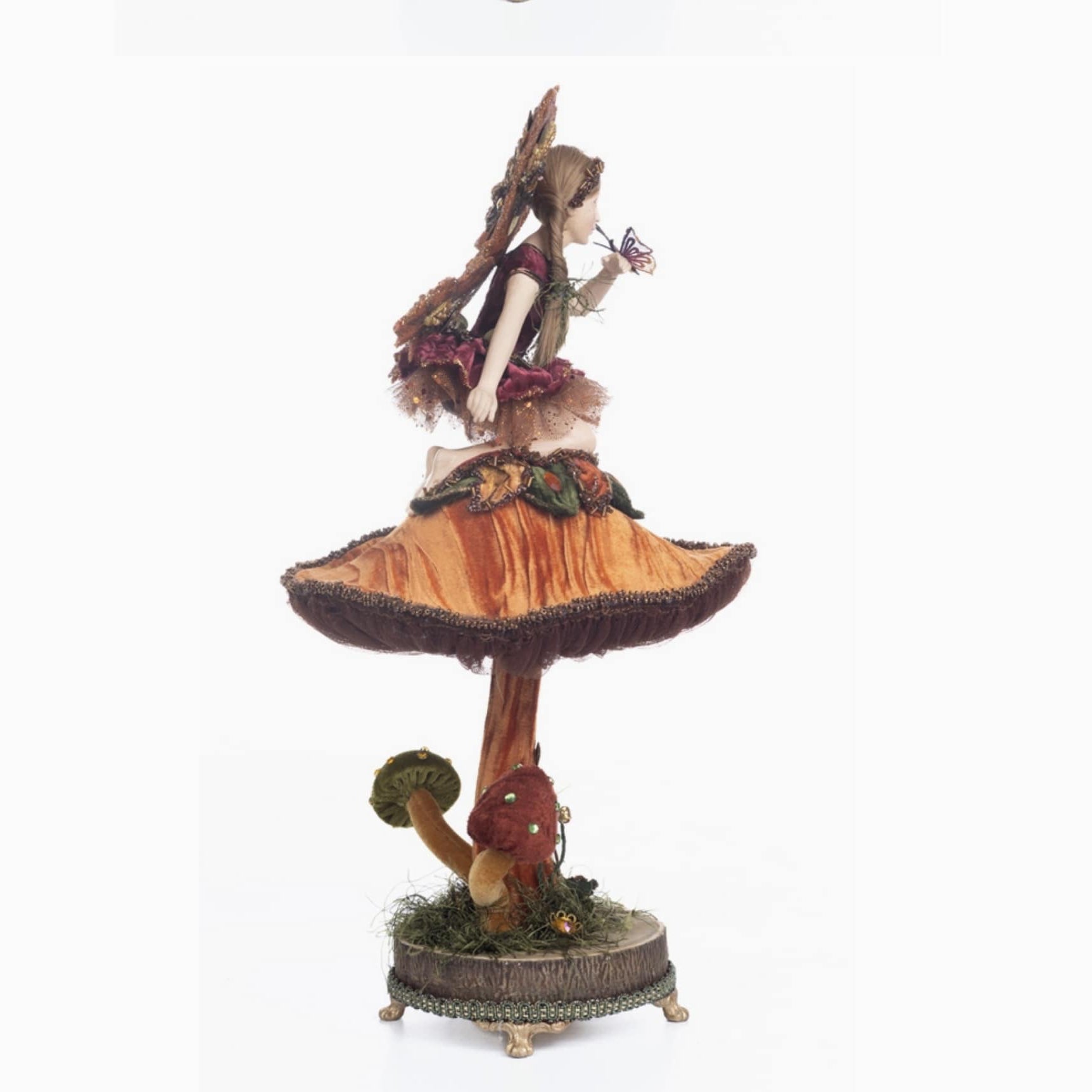 Fairy on Mushroom Figure - Thumbnail 4