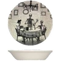 Bone Appetite Salad Plate 8-1/2 inches Royal Stafford Halloween tableware