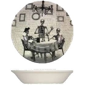 Bone Appetite Salad Plate 8-1/2 inches Royal Stafford Halloween tableware