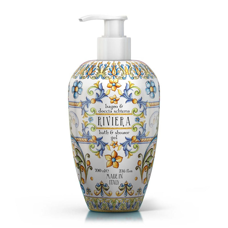 Italian luxury body wash with jasmine and vanilla