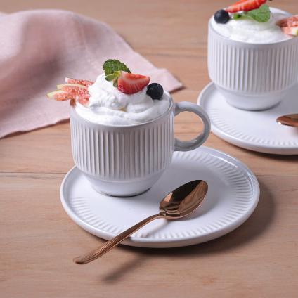 Porto Brasil Linhas Ever Tea Cup and Saucer