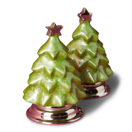 Holly Sprig Tree Salt & Pepper Shaker - Thumbnail 2