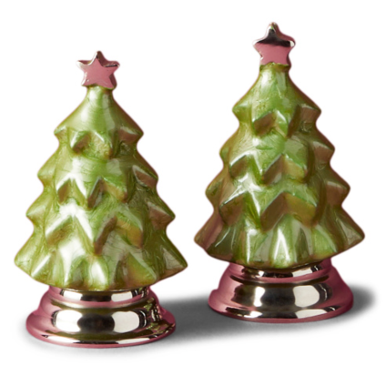 Holly Sprig Tree Salt & Pepper Shaker - Thumbnail 3