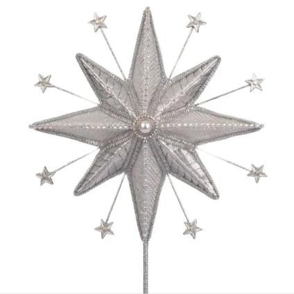 close-up-of-Silver-katherines-collection-starry-nights-silver-Celestial-Star-Tabletop-christmas-decor-item-28-328521