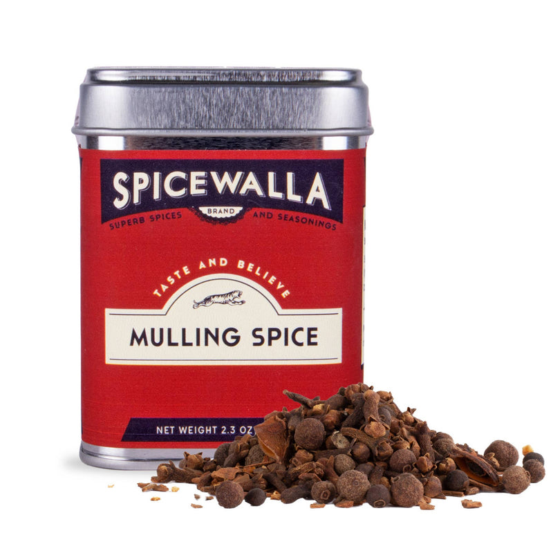 Spicewalla Mulling Spice tin with allspice, clove, and orange peel blend – SKU 4381S-7 GTIN 810022762240