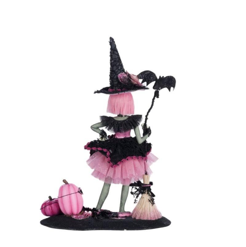 Artisan handcrafted Halloween decor figurine Rosalie Blackthorne by Katherine’s Collection back view