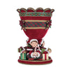 Heirloom-quality decorative urn for festive holiday displays