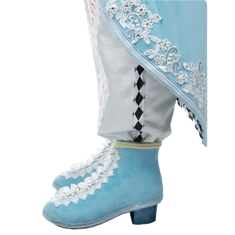 view+of+shoes+hearts+and+wonderland+Life+Size+White+Rabbit+Doll+28-428114+katherines+Collection