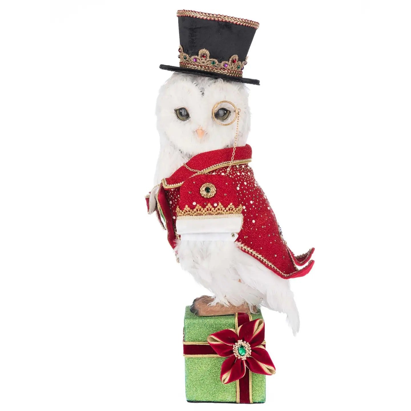 Christmas Ball Owl Tabletop