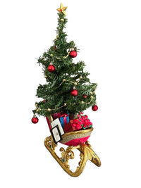 26" Glorious Tidings Jeweled Sleigh 28-128263