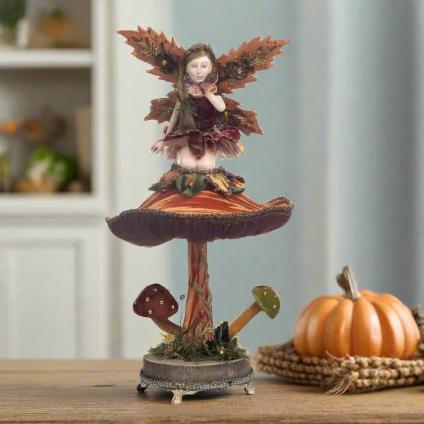 Fairy on Mushroom Figure - Thumbnail 5