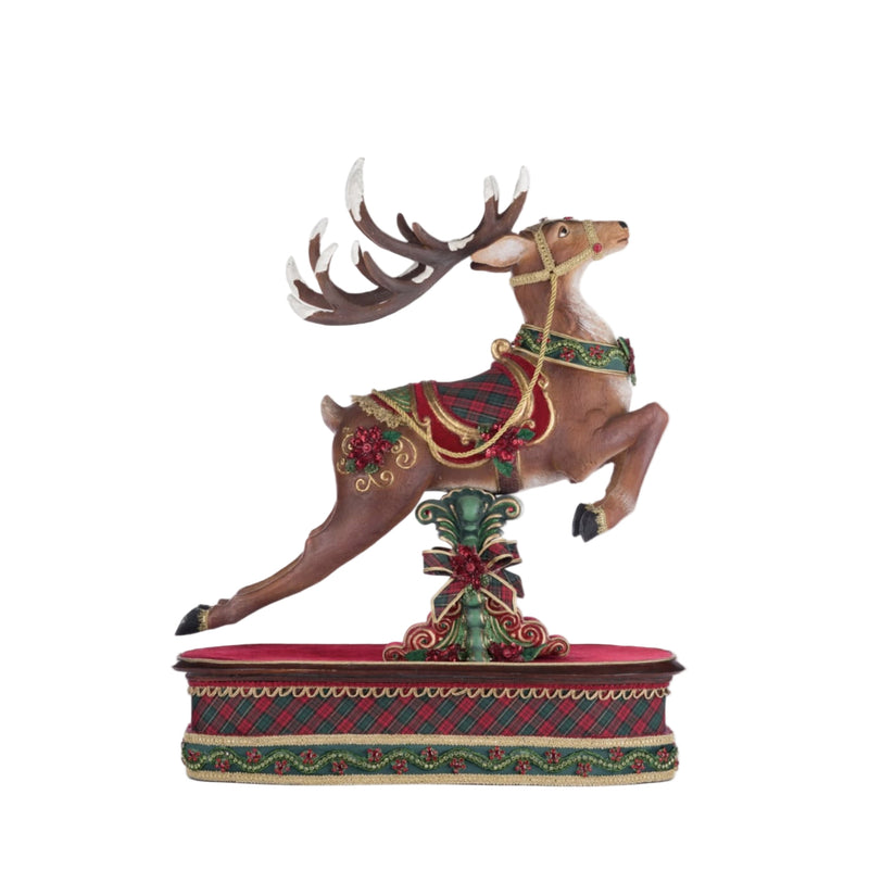 Katherine’s Collection Holiday Magic Decorative Reindeer figurine