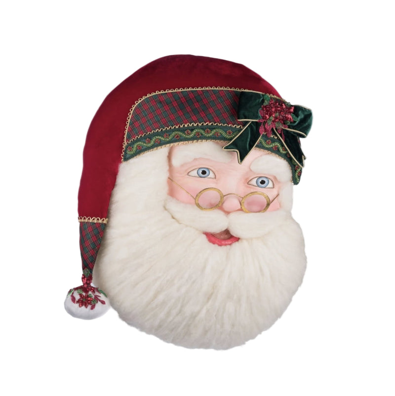 Katherine’s Collection Holiday Magic Santa Wall Mask Christmas Holiday décor