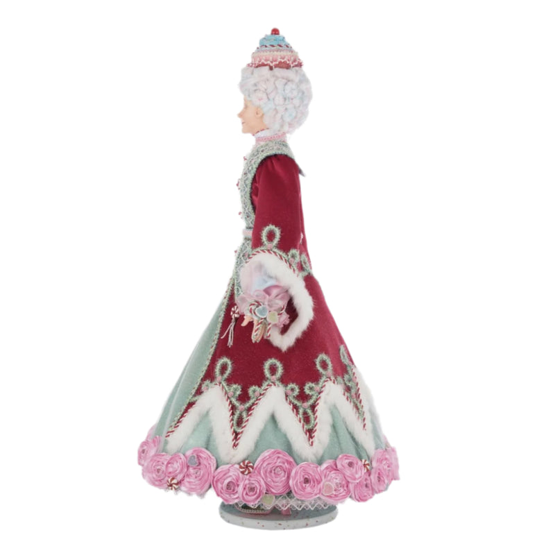 left+side+view+of+katherines-collection-kandi-kringleberry-doll-Christmas+Decor+holiday+collectible+luxury+Decor+Whimsical+holiday+doll+28-528719+810187070693