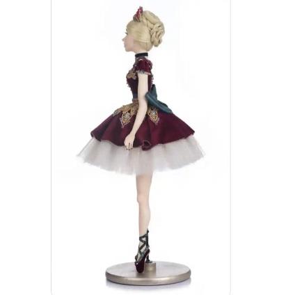 left-side-view-katherines-collection-nutcracker-christmas-collection-Sugar-Plum-Ballerina-Standing-Doll