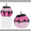 Katherines Collection Pink Passion Floral Pumpkins centerpiece by Katherine’s Collection for fall décor.