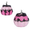 Katherine’s Collection Pink Passion Floral Pumpkins two-piece set with velvet and tulle covering.