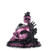 Katherines Collection Skull and Roses jeweled Halloween phone decoration with pink and black design