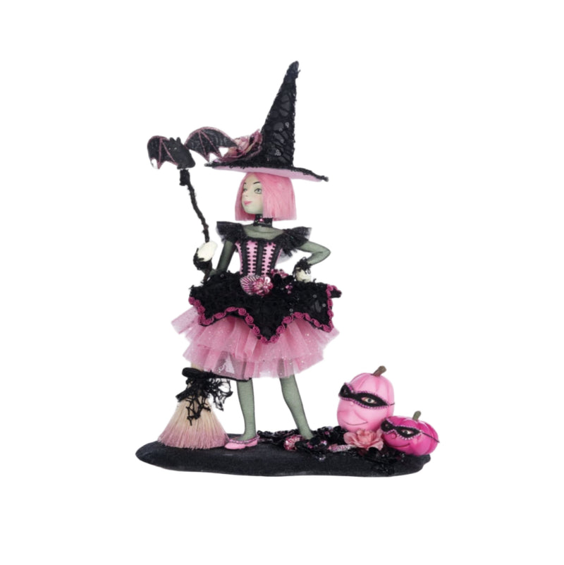 Katherine’s Collection Tabletop Rosalie Blackthorne Pink Panic Passion Halloween decor