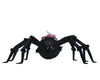 Katherine’s Collection Rosie Recluse the Spider full front view, oversized Halloween spider with velvet body and embellished fabrics.