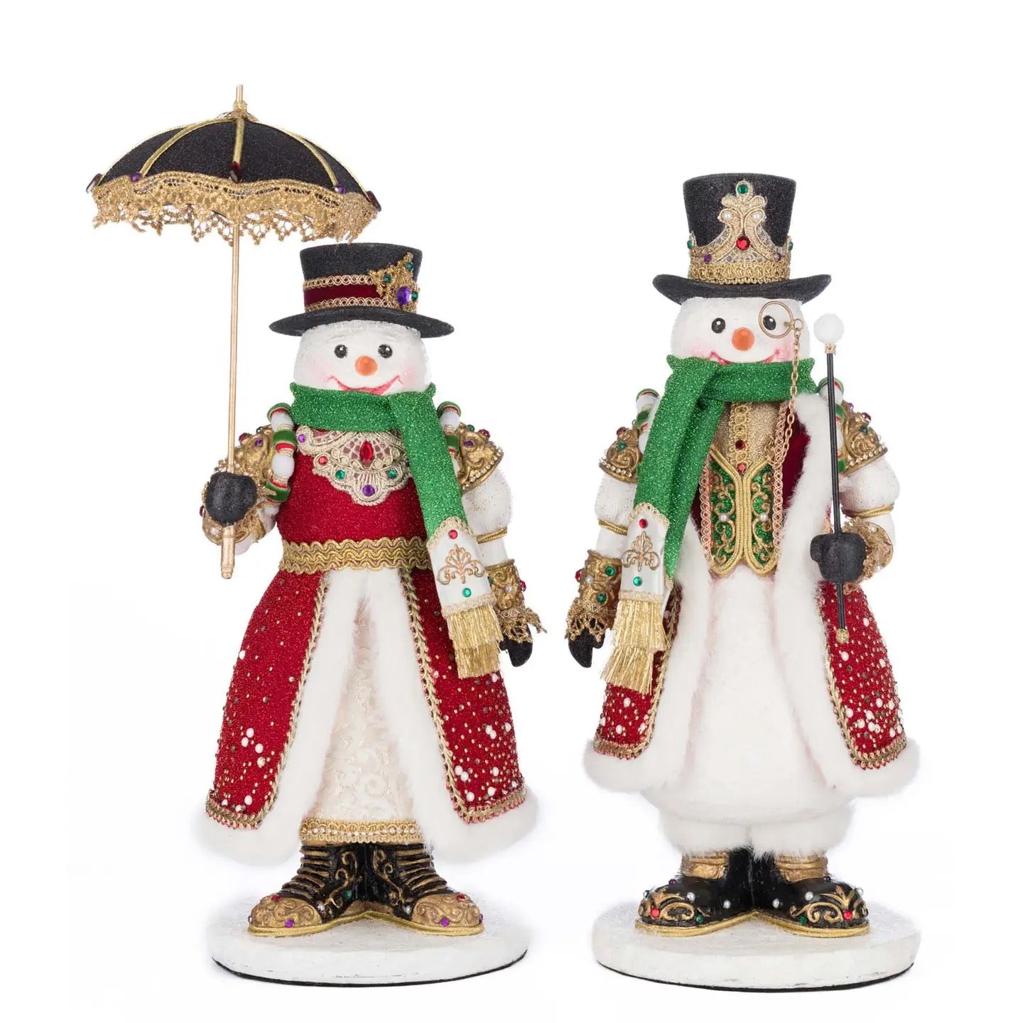 Sir Frosty Banks & Dame Icy Banks Figurine Set - Thumbnail 2