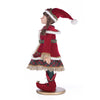 Left side profile of Sprinkle O Magic Girl Elf with jeweled trims and lace