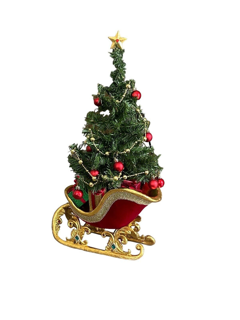 26" Glorious Tidings Jeweled Sleigh 28-128263