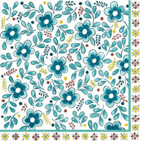 Madrid Turquoise Charger Placemats, Place Cards, Napkins & Coasters