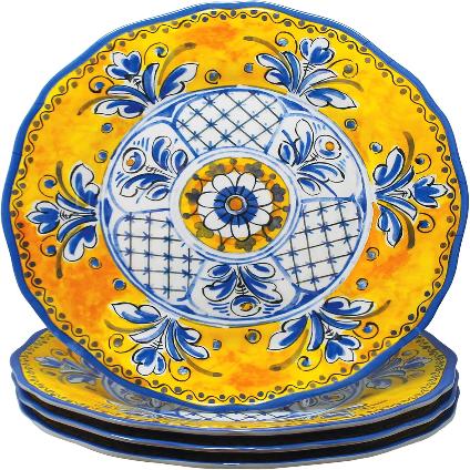 Le Cadeaux Benidorm Dinner Plates Set - Thumbnail 2