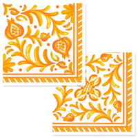 Sicily Orange Charger Placemats, Place Cards, Napkins & Coasters