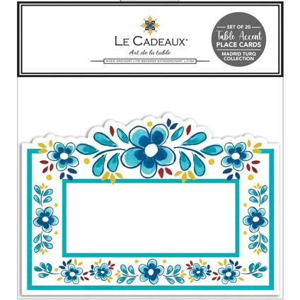 le-cadeaux-madrid-turquoise-table-accent-place-cards-pack-of-20-CC-262MADT