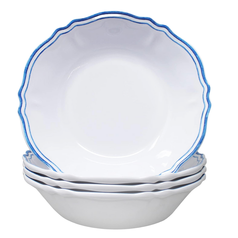 Le Cadeaux Maison Cereal Bowls front view – Item 233MAIS, UPC 810266029505