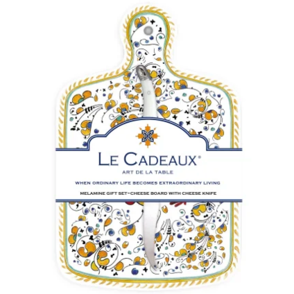 Rooster Yellow Cheeseboard Gift Set - Thumbnail 2