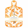 Le Cadeaux Sicily Orange Cheeseboard and Cheese Knife Gift Set – Italian melamine serving board