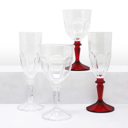 Le Cadeaux Versailles Wine Goblets + Champagne Flutes - Thumbnail 3