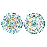 le-cadeaux-madrid-turquoise-table-accent-place-cards-pack-of-20-CC-262MADT-both-sides