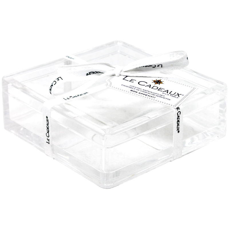 le-cadeaux-acrylic-cocktail-napkin-holder