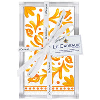 Sicily Orange Charger Placemats, Place Cards, Napkins & Coasters